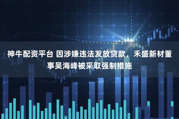 神牛配资平台 因涉嫌违法发放贷款，禾盛新材董事吴海峰被采取强制措施